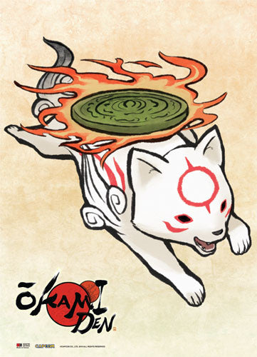 OKAMI DEN - CHIBITERASU WALLSCROLL