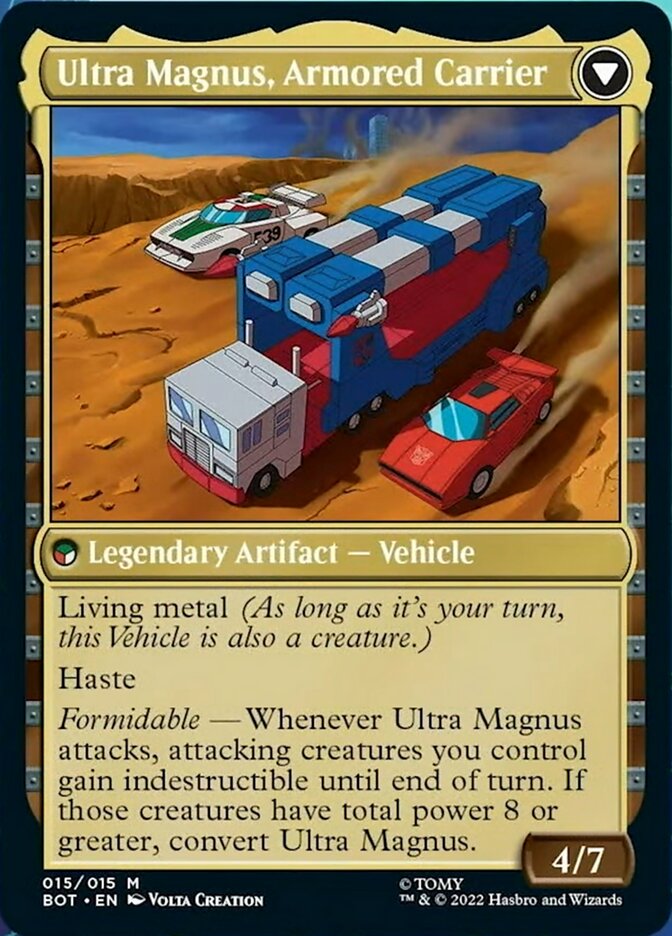 Image of Ultra Magnus, Tactician // Ultra Magnus, Armored Carrier [Transformers]