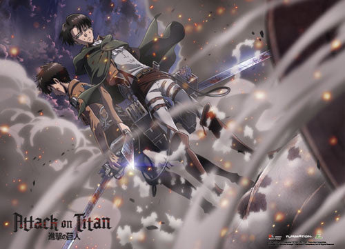 ATTACK ON TITAN - GROUP 2 WALLSCROLL