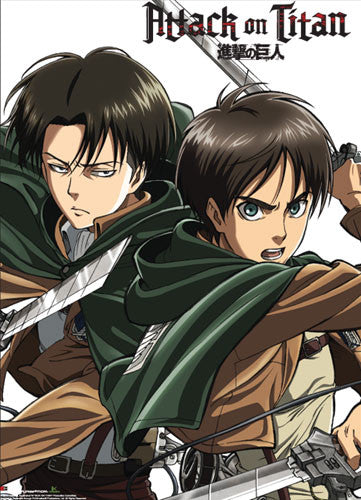 Image of ATTACK ON TITAN - KEY ART 17 WALLSCROLL