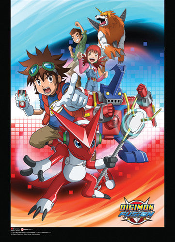 Image of DIGIMON - GROUP 2 WALLSCROLL