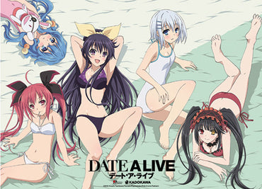 DATE A LIVE - MAIN 4 WITH KURUMI IN SWIMWEAR WALL SCROLL