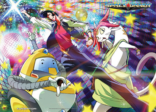 Image of SPACE DANDY - DANCE PARTY WALL SCROLL