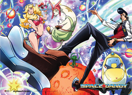 Image of SPACE DANDY - DANDY MEOW QT HONEY WALLSCROLL