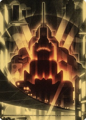 Image of Plains Art Card [Streets of New Capenna Art Series]