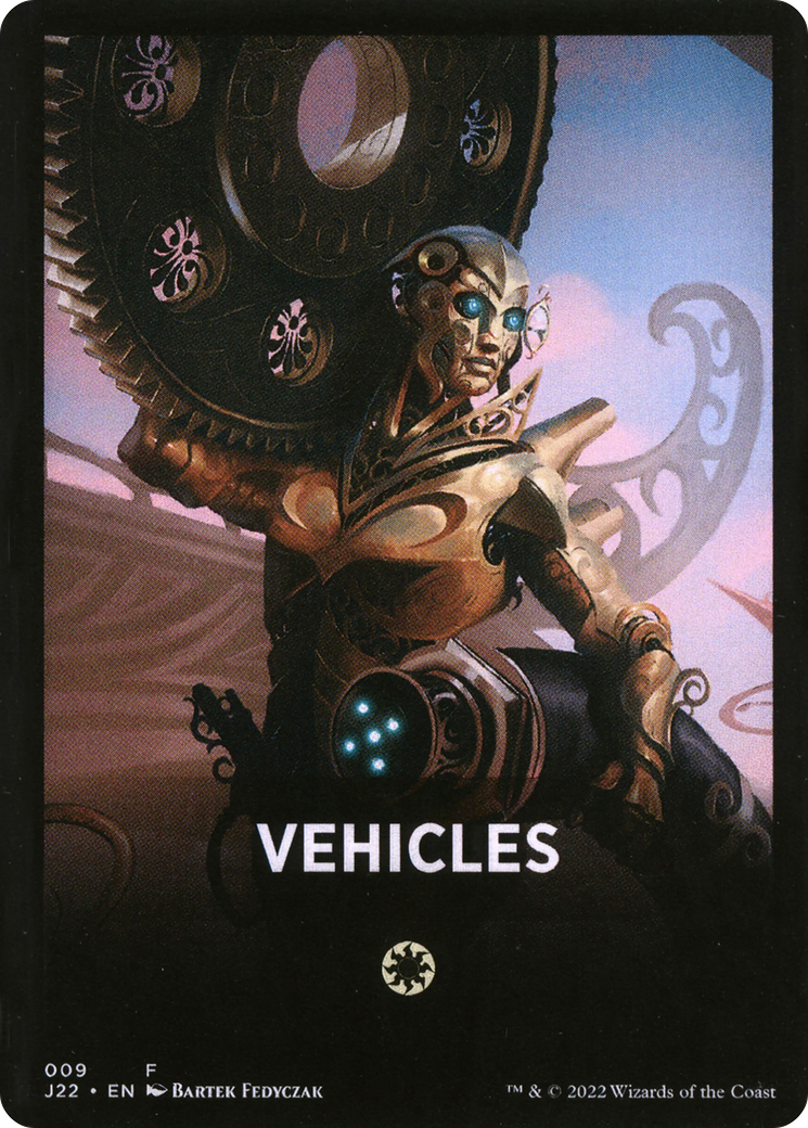 Image of Vehicles Theme Card [Jumpstart 2022 Front Cards]
