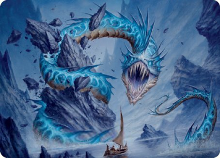 Image of Biolume Serpent Art Card [Innistrad: Crimson Vow Art Series]