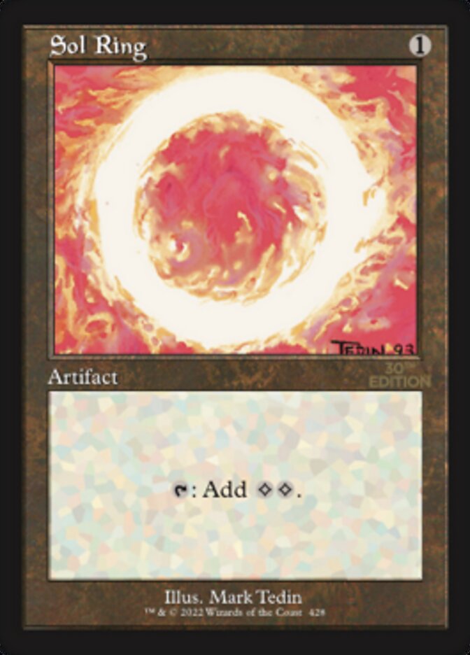 Image of Sol Ring (Retro) (428) [30th Anniversary Edition]