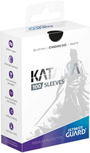Black Standard Size Card Sleeves - Ultimate Guard KATANA [100 ct]
