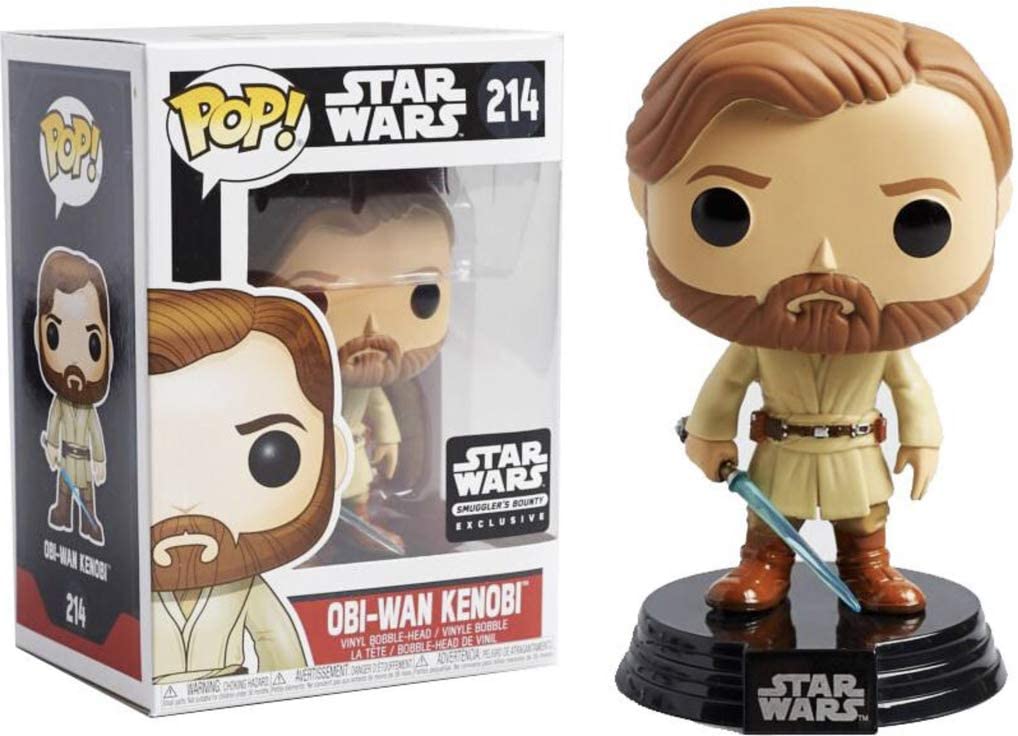 Image of Obi-Wan Kenobi #214 (Pop! Star Wars Smuggler's Bounty Exclusive)
