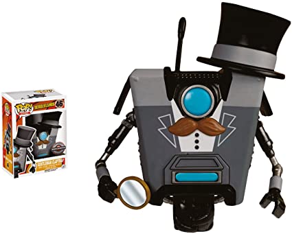 Gentleman Claptrap (Borderlands) EB Games Exclusive #46 (BOX DAMAGE)