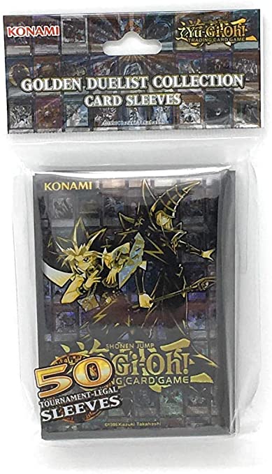 Golden Duelist Collection Card Sleeves - Yu-Gi-Oh Official Sleeves [50 ct]