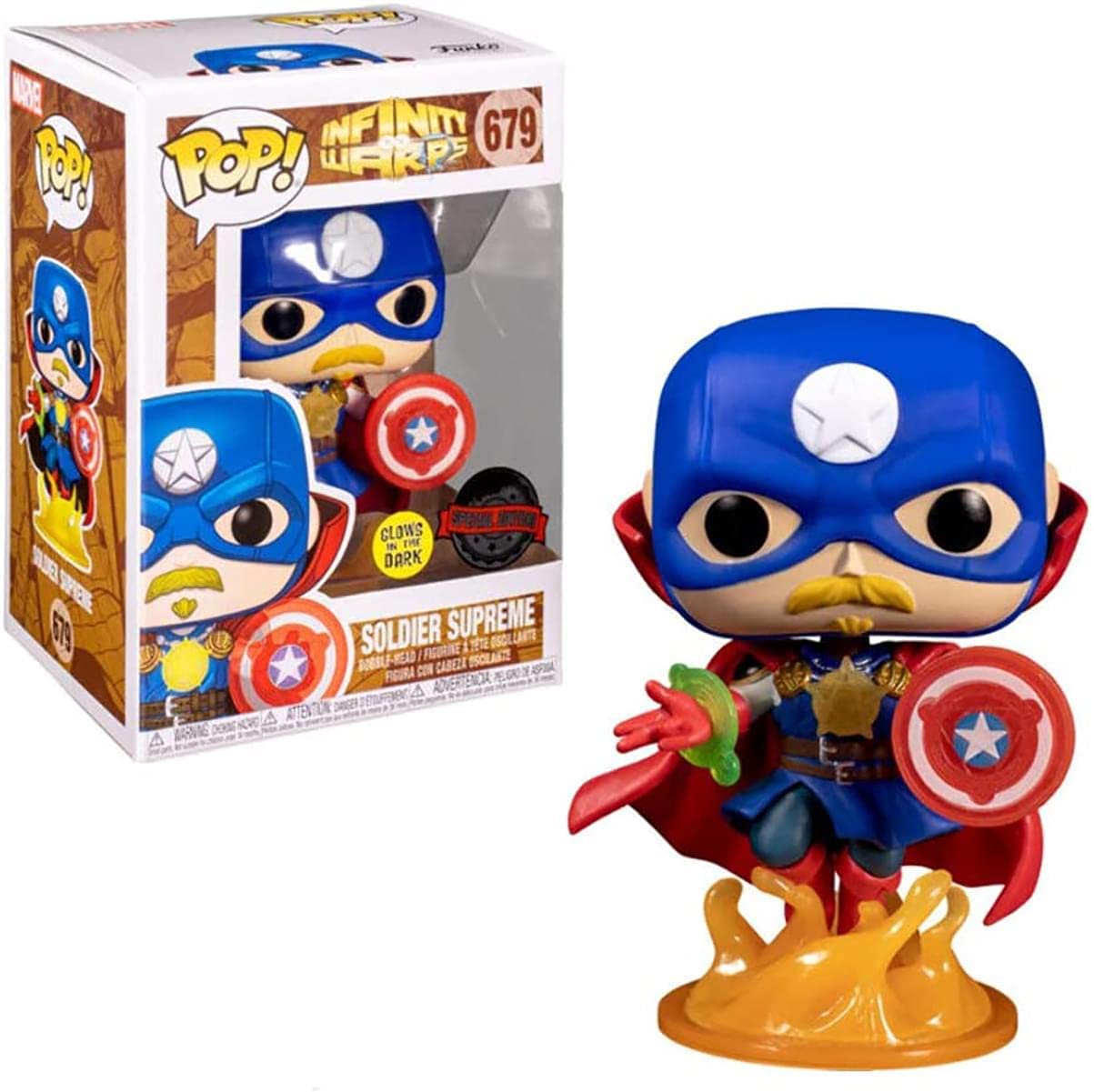 Image of Soldier Supreme (Glow) (Special Edition) (Infinity Warps) #679