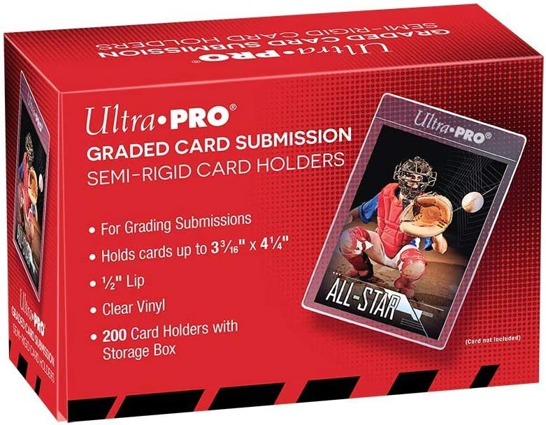 Image of SEMI RIGID TALL/GRADED CARD SUBMISSION HOLDERS (200 ct)