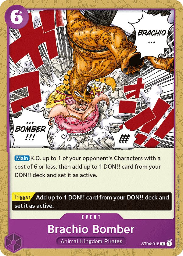 Image of Brachio Bomber [Starter Deck: Animal Kingdom Pirates]