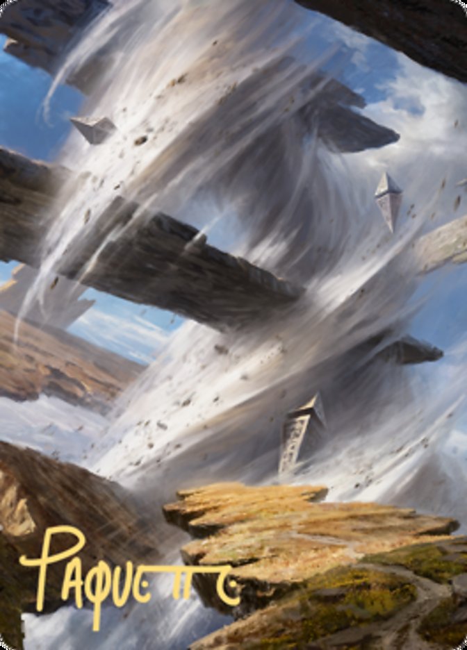 Image of Plains 2 Art Card (Gold-Stamped Signature) [Zendikar Rising Art Series]
