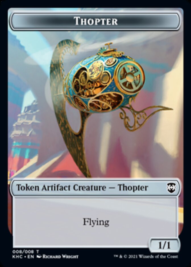 Image of Thopter Token [Kaldheim Commander Tokens]