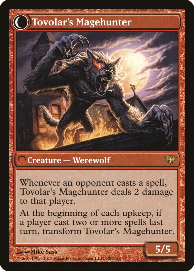 Image of Mondronen Shaman // Tovolar's Magehunter [Dark Ascension]