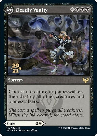 Image of Selfless Glyphweaver // Deadly Vanity [Strixhaven: School of Mages Prerelease Promos]