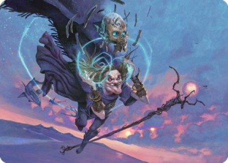 Image of Zur, Eternal Schemer Art Card 1 [Dominaria United Art Series]