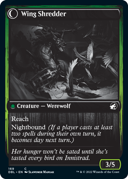 Image of Bird Admirer // Wing Shredder [Innistrad: Double Feature]