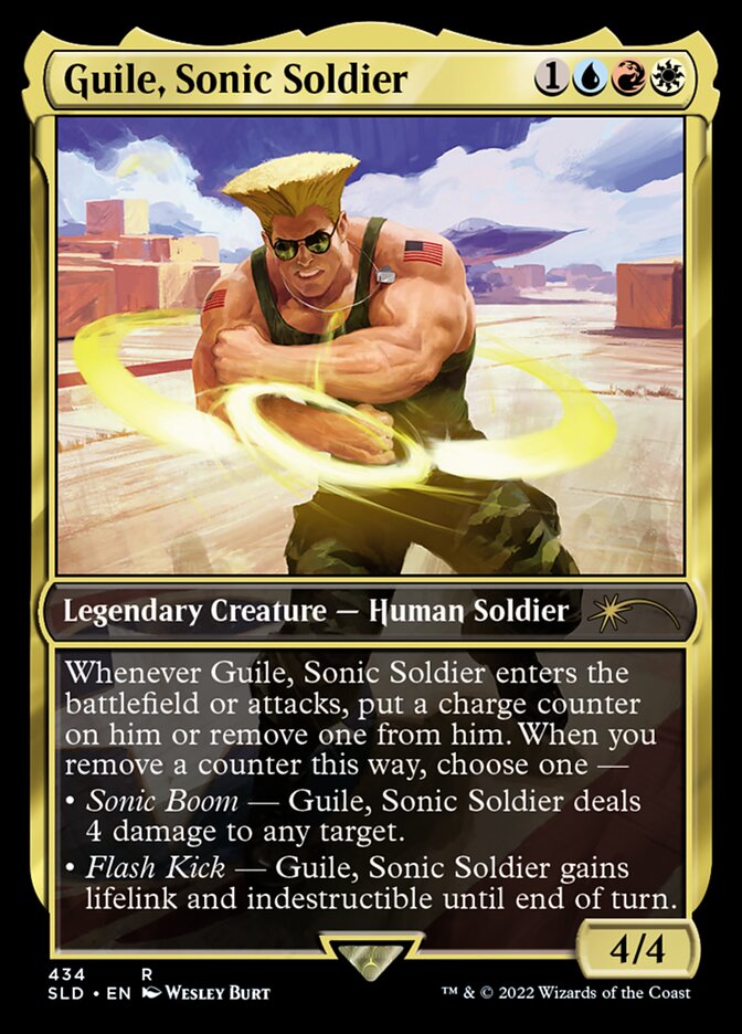 Image of Guile, Sonic Soldier [Secret Lair Drop Series]