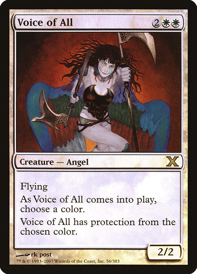 Image of Voice of All (Premium Foil) [Tenth Edition]