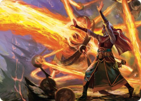 Image of Ghitu Amplifier Art Card [Dominaria United Art Series]
