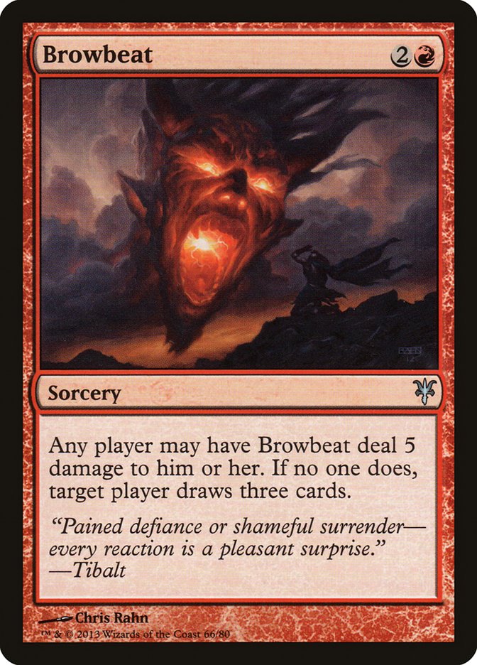 Image of Browbeat [Duel Decks: Sorin vs. Tibalt]
