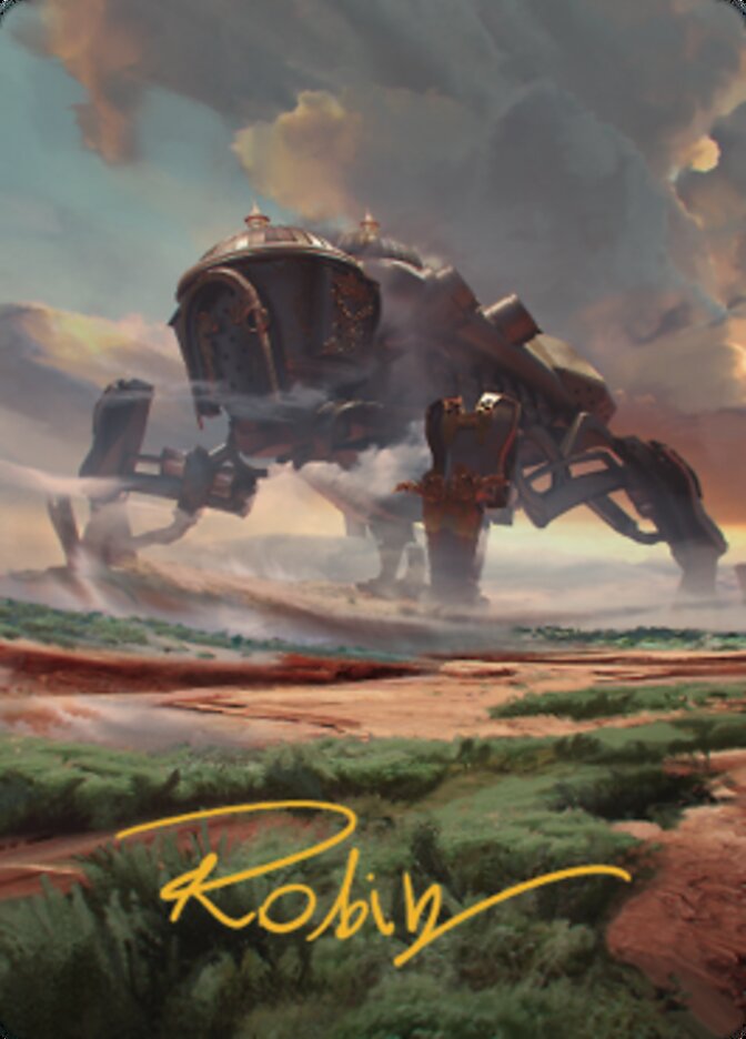 Image of Plains (2) Art Card (Gold-Stamped Signature) [The Brothers' War Art Series]