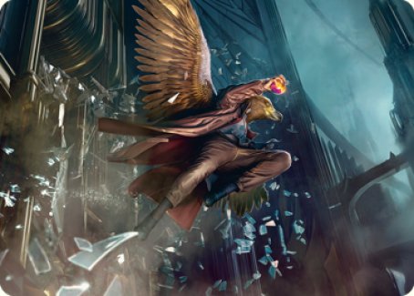 Image of Skyway Robber Art Card [Streets of New Capenna Art Series]