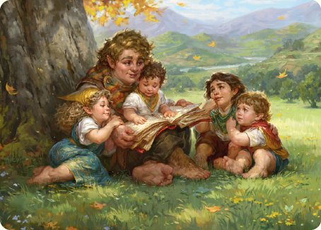 Image of Samwise Gamgee Art Card (19/81) [The Lord of the Rings: Tales of Middle-earth Art Series]