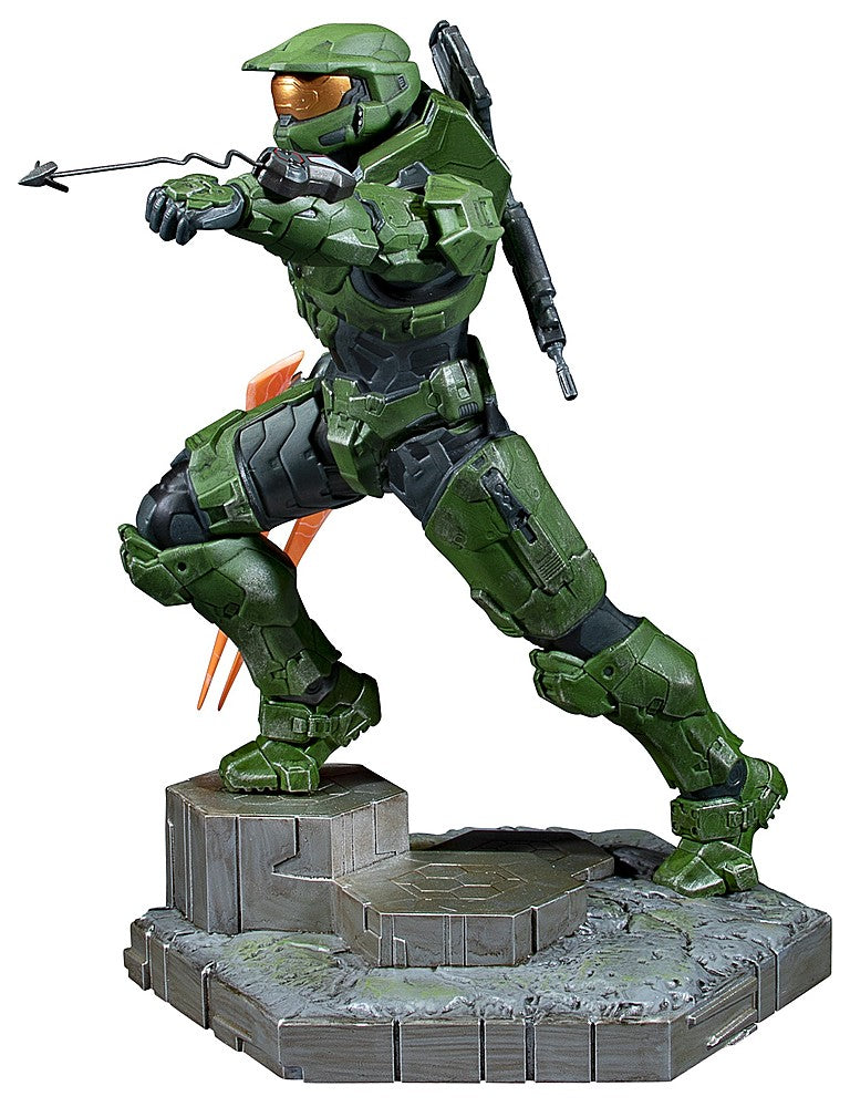 Image of Master Chief with Grappleshot PVC Statue - Halo Infinite
