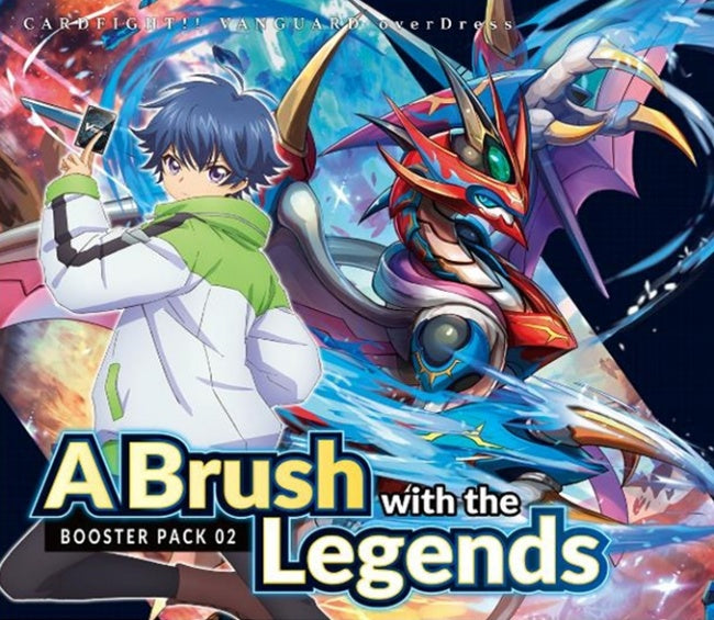 Image of A BRUSH WITH THE LEGENDS Cardfight Vanguard Booster Pack VGE-D-BT02