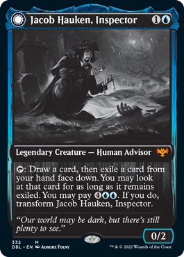 Image of Jacob Hauken, Inspector // Hauken's Insight [Innistrad: Double Feature]