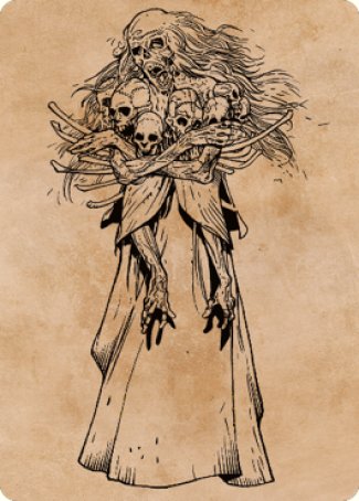 Image of Myrkul, Lord of Bones Art Card (73) [Commander Legends: Battle for Baldur's Gate Art Series]