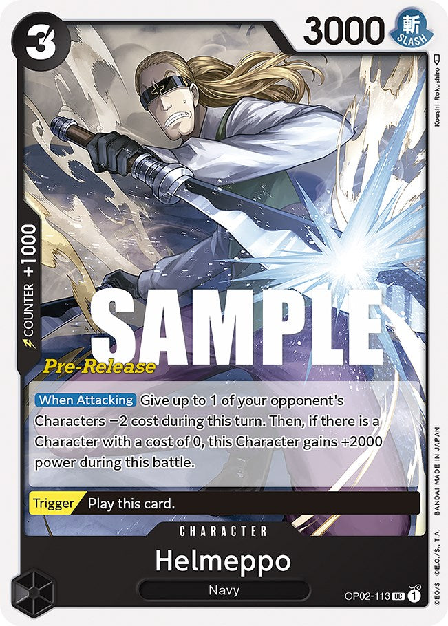 Image of Helmeppo [Paramount War Pre-Release Cards]