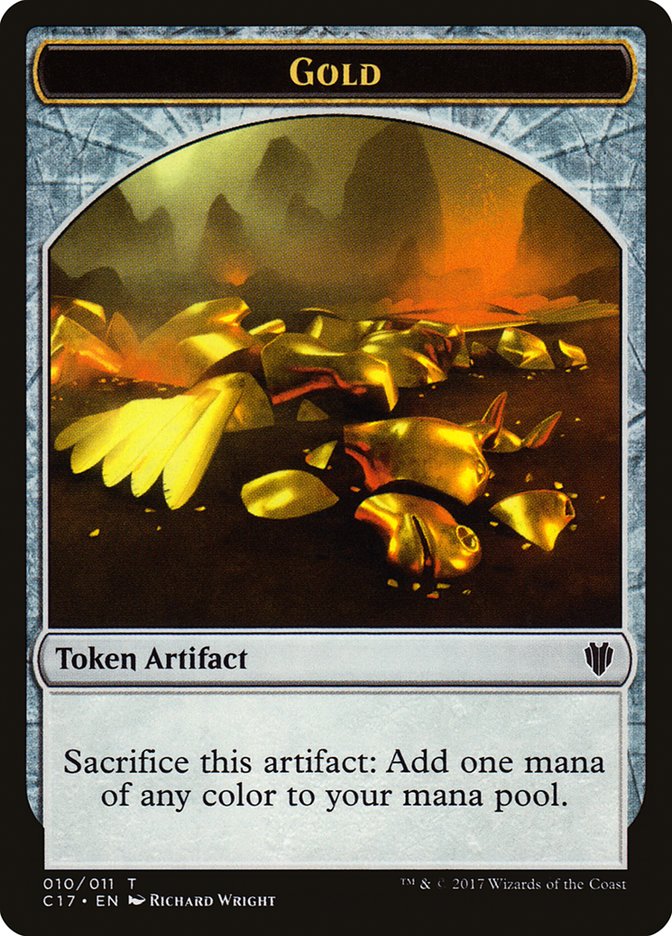 Image of Gold Token [Commander 2017 Tokens]