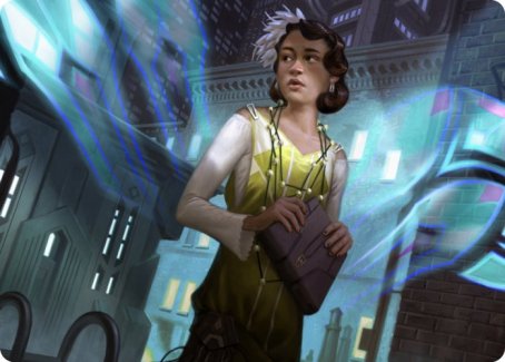 Image of Giada, Font of Hope 1 Art Card [Streets of New Capenna Art Series]