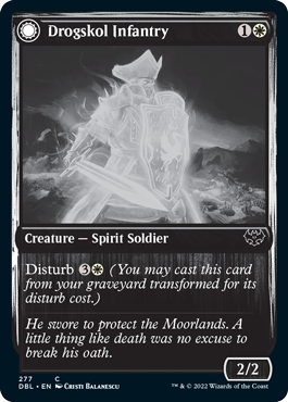 Image of Drogskol Infantry // Drogskol Armaments [Innistrad: Double Feature]
