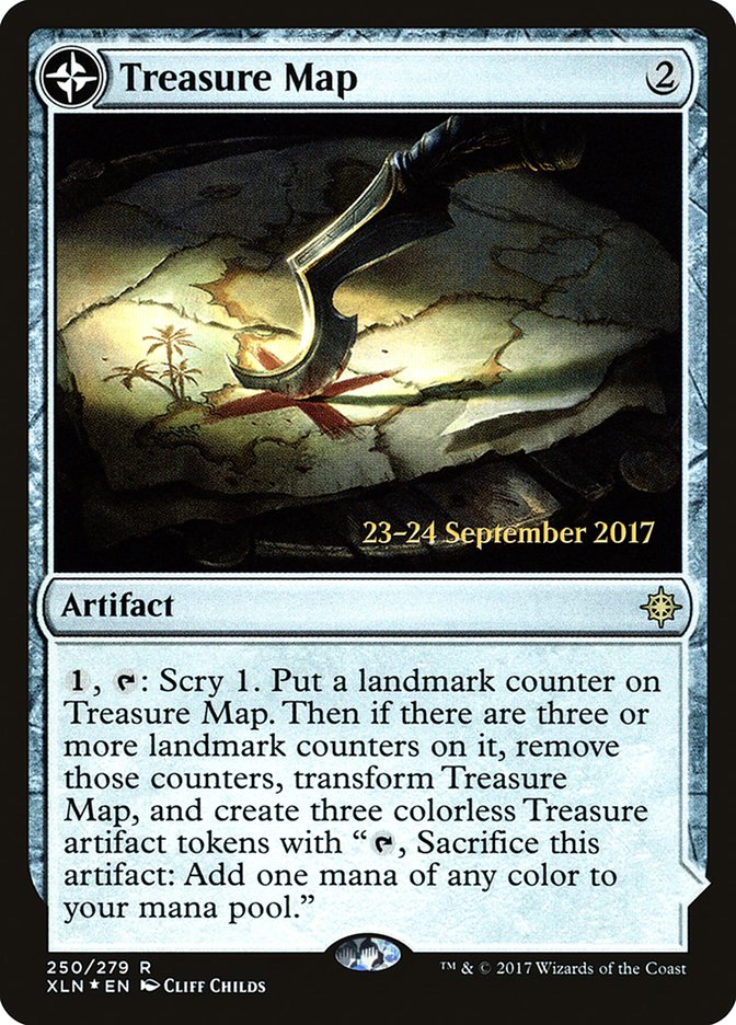 Image of Treasure Map // Treasure Cove [Ixalan Prerelease Promos]