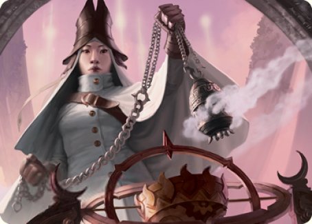 Image of Celestus Sanctifier Art Card [Innistrad: Midnight Hunt Art Series]