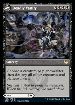 Image of Selfless Glyphweaver // Deadly Vanity [Strixhaven: School of Mages]