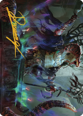 Image of Sivriss, Nightmare Speaker Art Card (32) (Gold-Stamped Signature) [Commander Legends: Battle for Baldur's Gate Art Series]