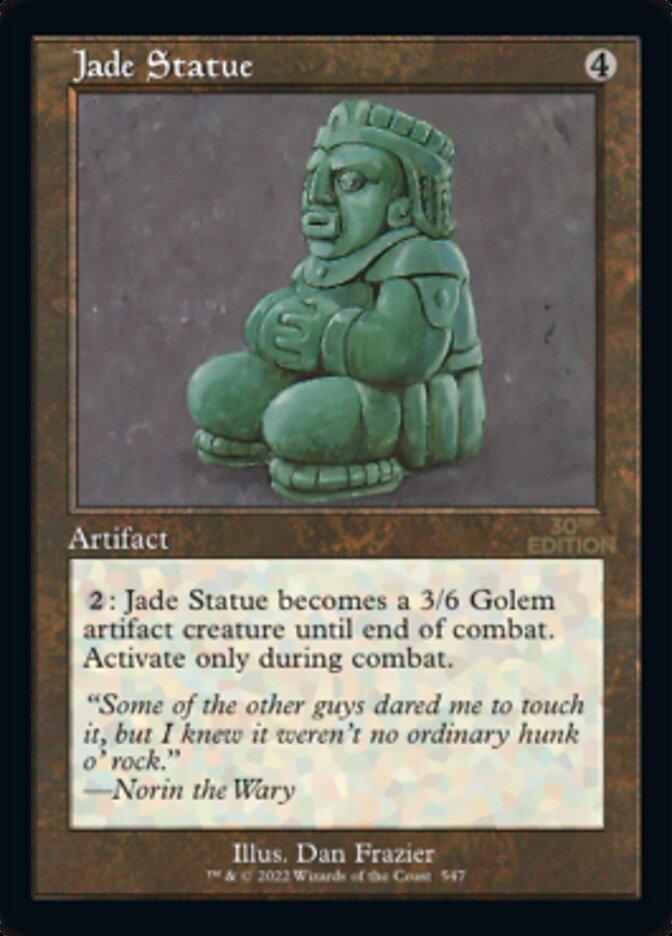 Image of Jade Statue (Retro) [30th Anniversary Edition]