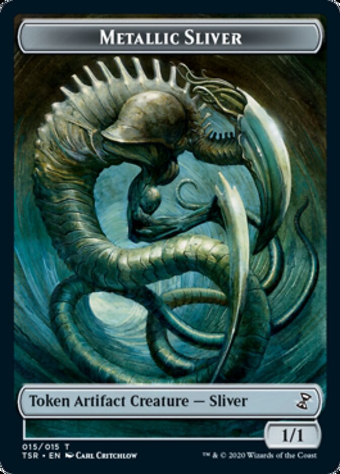 Image of Metallic Sliver Token [Time Spiral Remastered Tokens]