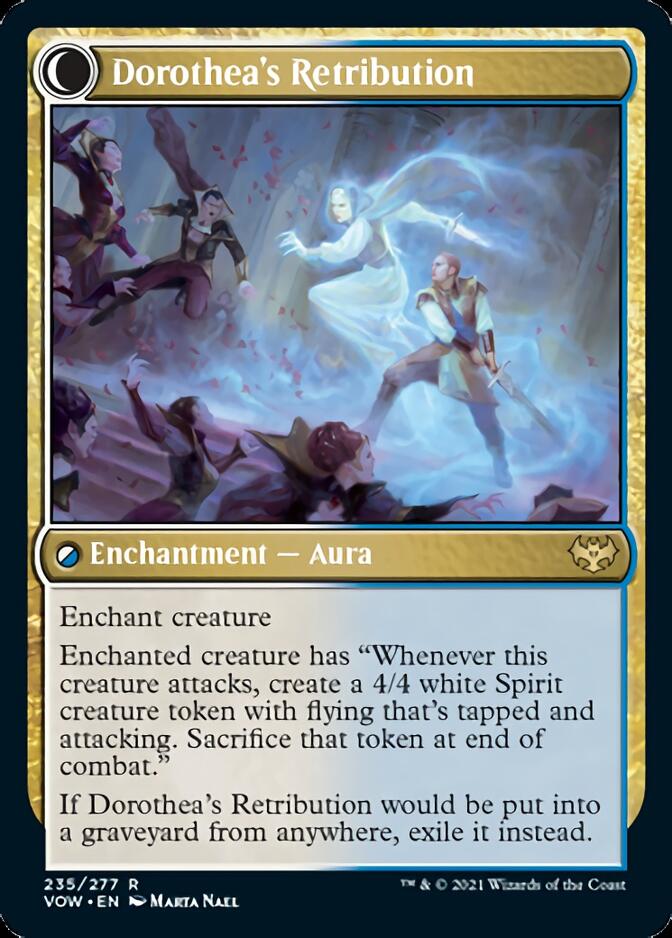 Image of Dorothea, Vengeful Victim // Dorothea's Retribution [Innistrad: Crimson Vow]