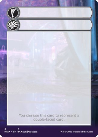 Image of Helper Card (8/9) [Kamigawa: Neon Dynasty Tokens]
