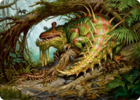Image of Blex, Vexing Pest Art Card [Strixhaven: School of Mages Art Series]