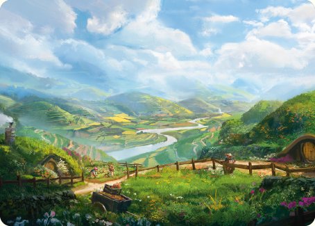 Image of Plains Art Card [The Lord of the Rings: Tales of Middle-earth Art Series]